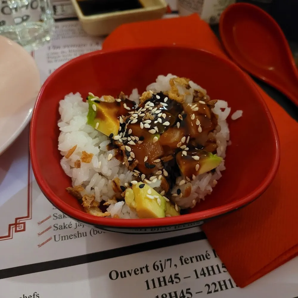 Riz Avocat Saumon